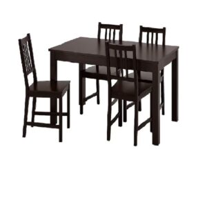 LANEBERG / STEFAN Table and 4 chairs