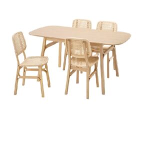VOXLÖV / VOXLÖV Table and 4 chairs